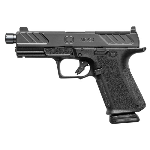 Shadow Systems MR920 9mm Luger Pistol 4.5" Threaded Barrel 15+1 Round Black