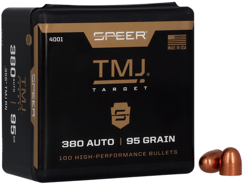 Speer Bullets 9mm/.380 ACP .355" 95gr TMJ-RN 100/Box