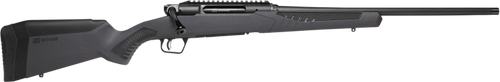 Savage Arms Impulse Driven Hunter Bolt Action Rifle 308 Winchester 18" Threaded Matte Black Barrel Gray Stock