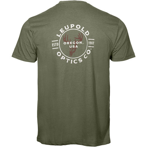 Leupold Men's Buck Country T Shirt Light Olive 2XL