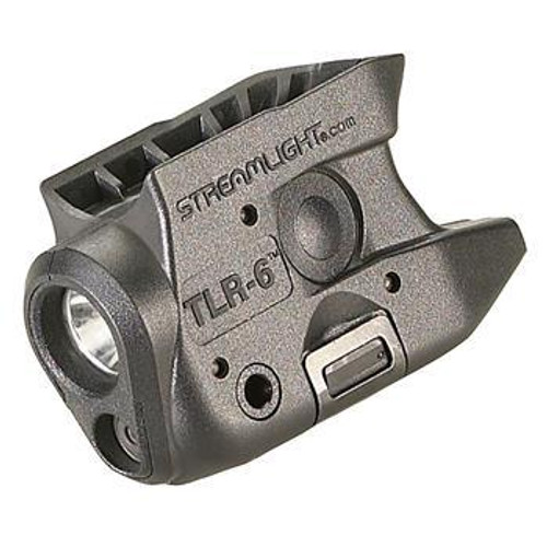 Streamlight TLR-6 Subcompact Weapon Light with Red Laser 2 CR1/3N Batteries