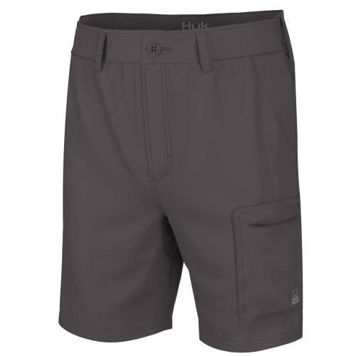 Huk Men's Next Level Shorts Iron 2XL 7" Inseam