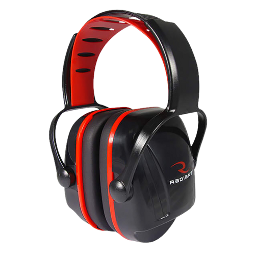Radians X-Caliber Small Earmuff Red/Black