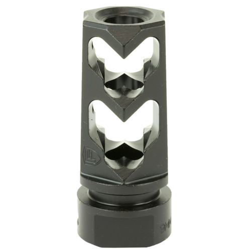 Fortis Manufacturing Muzzle Brake 9mm 1/2x36 Black