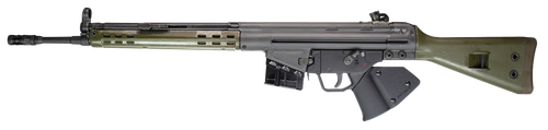 PTR 405 GI Bolt Action Rifle 308 Win 18" Black Parkerized Receiver Green Synthetic Stock