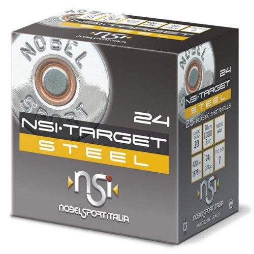 Eurosports Llc NobleSport Hunting 20 Gauge Ammo 2-3/4" #7 Shot 1 oz Box of 25