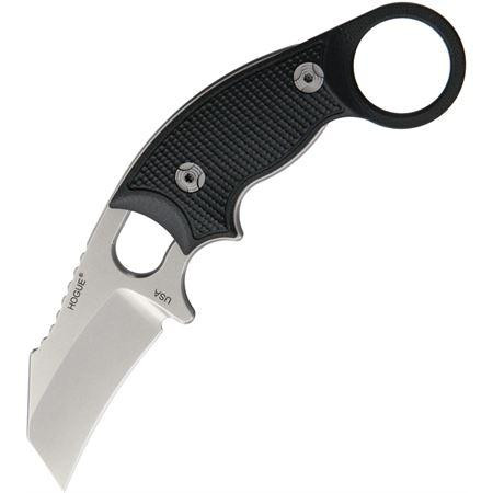 Hogue EX-F03 Hawkbill Knife 2.25" Black G-10