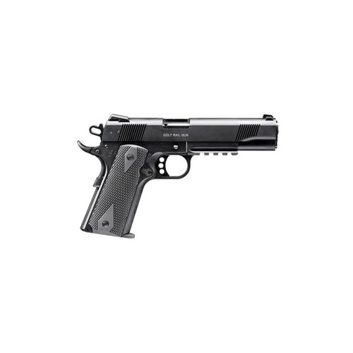 Colt 1911 Rail .22 LR Pistol 5" Barrel 12+1 Round Black