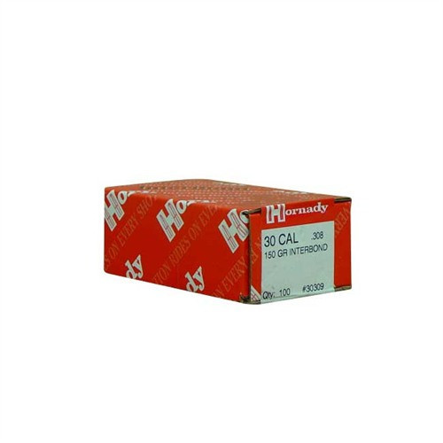 Hornady Bullets .30 Cal .308" 150gr IB