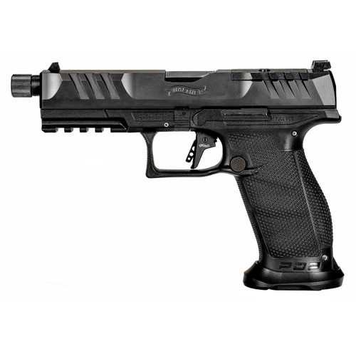 Walther PDP Pro Optics Ready 9mm Luger Pistol 5.1" Threaded Barrel 18+1 Round Black