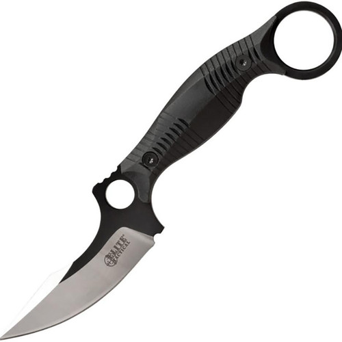 Master Cutlery Elite Tactical Rout Skinner Knife 3.75 Inch Black