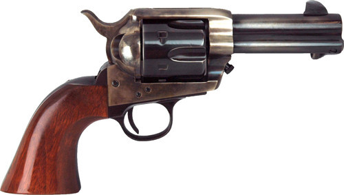 Cimarron Frontier 45 LC Revolver 3.5" Blued Barrel Walnut Grip