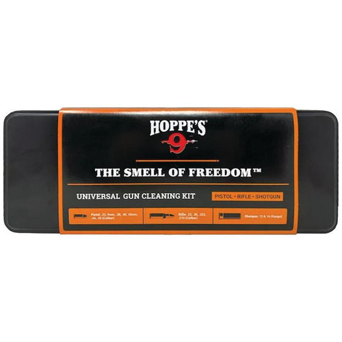 Hoppe's Universal Gun Cleaning Kit (Includes 3-Piece Aluminum Rod)