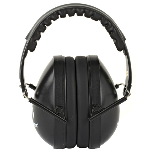 Walker's Compact Youth and Women's Folding Ear Muffs Black