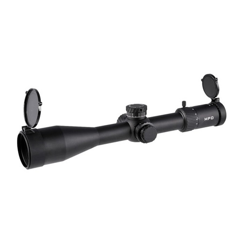 Brownells MPO Rifle Scope 5-25x 56mm FFP Illuminated N-OMR Reticle Black