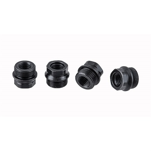 Challis 1911 Hex Drive Grip Bushing, Blue, Slim, 4 Pack