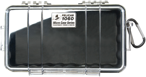 Pelican 1060-025-100 Micro Case Black/Clear