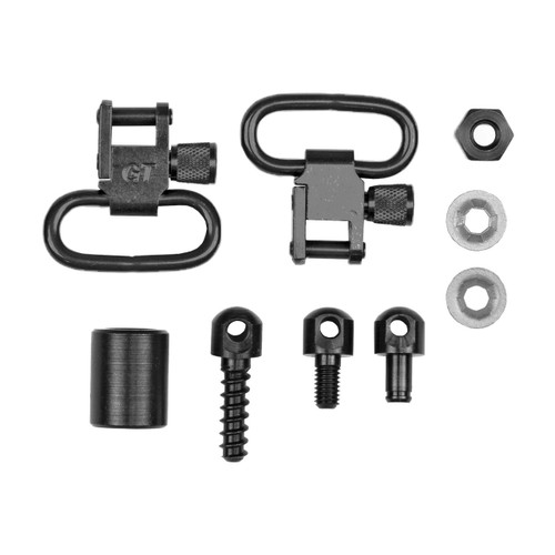 GrovTec Shotgun Locking Swivel Set 1" Black