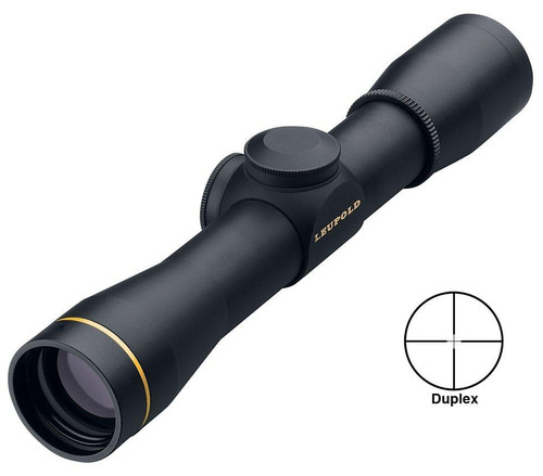 BLEMISHED Leupold FX-II Handgun Scope - 4x28mm Duplex Reticle Matte Black