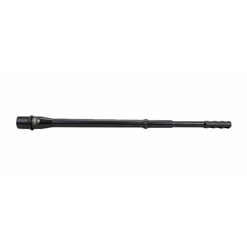 Faxon Duty Series Barrel AR-15 5.56x45mm 1 in 8" Twist 16" Gunner Contour Mid Length Gas Port with Integral 3-Port Muzzle Brake Steel Nitride