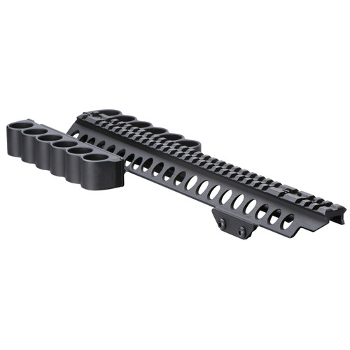 Mesa Tactical SureShell 6-Shell 12 Gauge Shotshell Carrier with Picatinny Rail