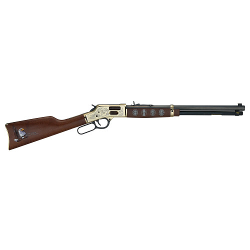 Henry Big Boy Eagle Scout Lever Action Rifle 44 Magnum 20" Octagon Barrel Brass Receiver