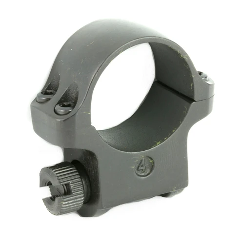 Ruger 4BHM 1" Scope Ring Matte Black Medium