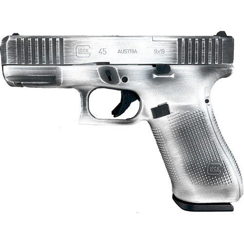 Glock 45 Gen5 MOS 9mm Luger Pistol 4.02" Barrel 17+3 Round Distressed Stormtrooper Glock 45 Gen5 MOS 9mm Luger Pistol 4.02" Barrel 17+3 Round Distressed Stormtrooper