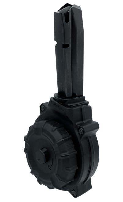 ProMag DRM-A64 50-Round Drum Magazine 40 S&W Black Polymer