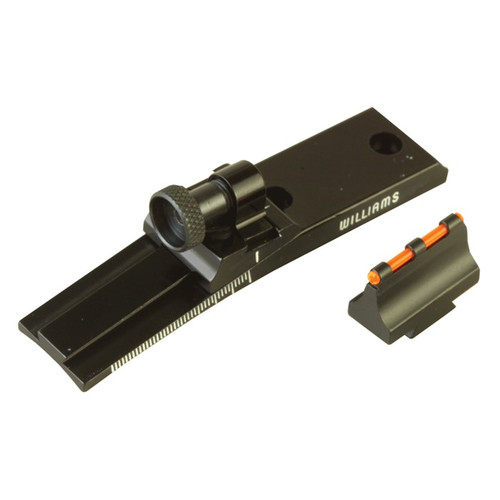 Williams WGRS-RU22 Guide Receiver Peep Sight Set with Fire Sight Ruger 10/22 Aluminum Black Williams WGRS-RU22 Guide Receiver Peep Sight Set with Fire Sight Ruger 10/22 Aluminum Black