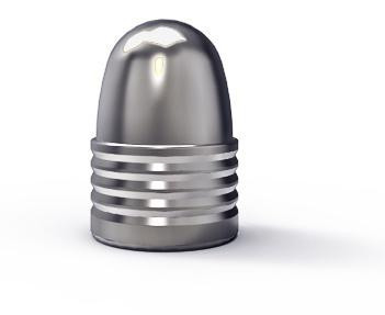 Lee 6 Cavity Bullet Mold 452-228-1R 45 ACP, 45 Auto Rim, 45 Colt (Long Colt) (452 Diameter) 228 Grain 1 Ogive Radius