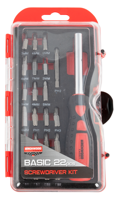 Birchwood Casey 22-Piece Screwdriver Set