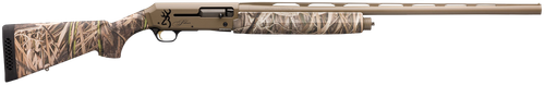 Browning Silver Field 12 Gauge Shotgun 26" Barrel FDE/Mossy Oak Shadow Grass Habitat Stock