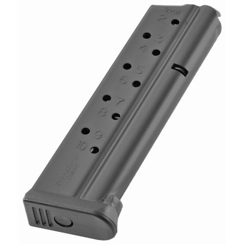 CMC Products Range Pro Magazine 1911 9mm Luger 10-Round Black - Image 1