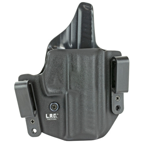 L.A.G. Tactical Defender Holster HK VP9 OWB/IWB Black Right Hand