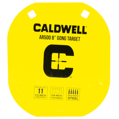 Caldwell Target Gong 8" Steel Target Caldwell Target Gong 8" Steel Target