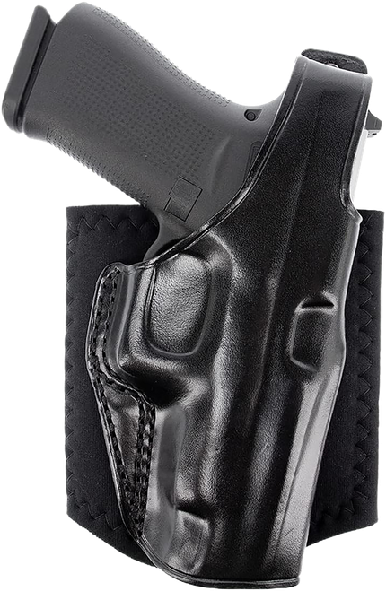 Galco Ankle Glove Ankle Holster Right Hand Glock 43 Neoprene Black