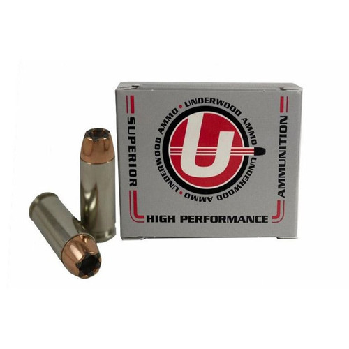 Underwood Ammo 10mm Auto 180 Grain Bonded Jacketed Hollow Point Box of 20