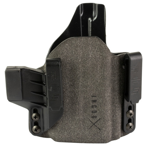 Safariland Haley Strategic INCOG IWB Holster Right Hand Smith & Wesson M&P9 Shield EZ, Equalizer with Streamlight TLR-7 Weapon Light Polymer Gray