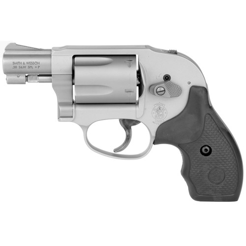 Smith & Wesson Model 638 38 Special +P Revolver 1.88" Stainless Barrel 5 Round Black Grip