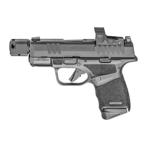 Springfield Armory Hellcat RDP 9mm Pistol 3.8" Barrel 13+1 Rounds Black