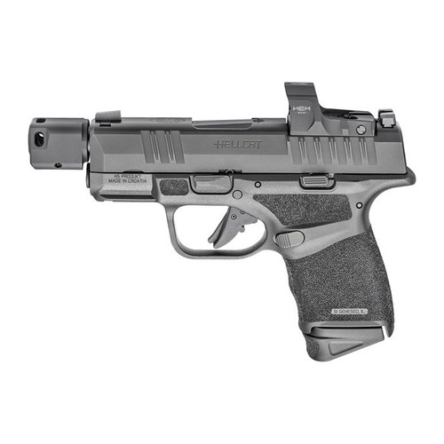 Springfield Armory Hellcat RDP 9mm Pistol 3.8" Barrel 13+1 Rounds Black