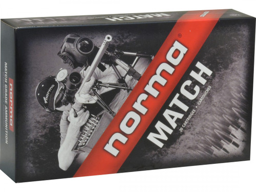 Norma Match Ammunition 6.5 PRC 143 Grain Hollow Point Boat Tail Box of 20