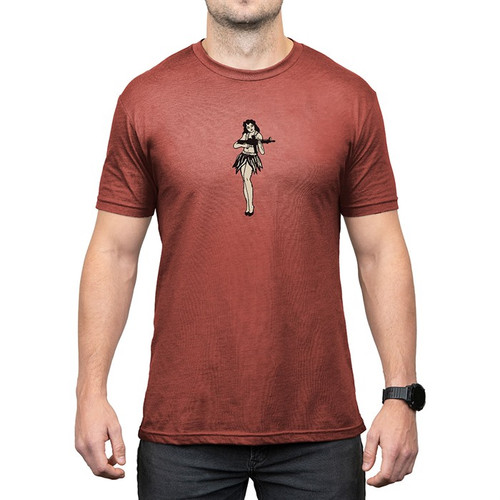 Magpul Hula Girl T-Shirt Large Redrock Heather