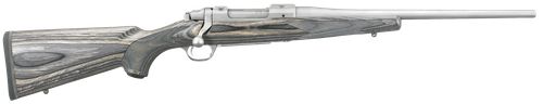 Ruger Hawkeye Compact Bolt Action Rifle 223 Remington 16.5" Matte Stainless Steel Barrel Black Laminate Stock