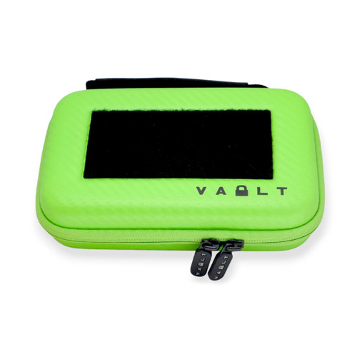 Vault Nano Case 7x4.5x2 Inches Green Carbon Fiber