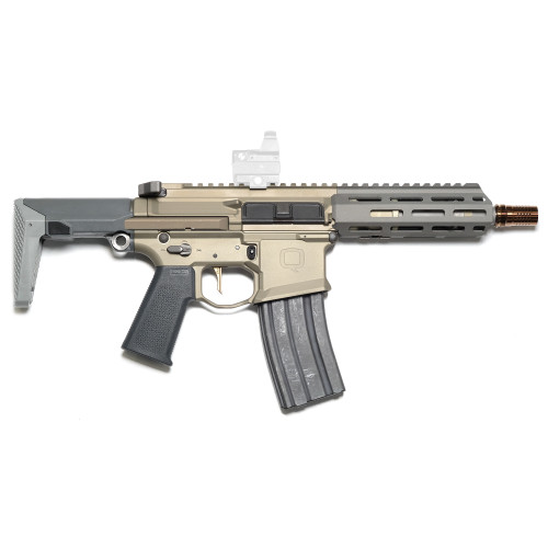 Q Honey Badger SBR Semi Automatic Rifle 300BLK 7" Barrel FDE Frame