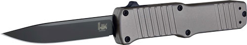 AUTO CLIP PT ALUM FRAME GRAY<HOGUE HK HADRON 3.375" OTF
