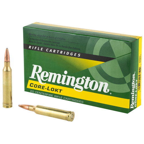 Remington Core-Lokt 7mm Remington Magnum Ammo 150 Grain Jacketed Soft Point Box of 20