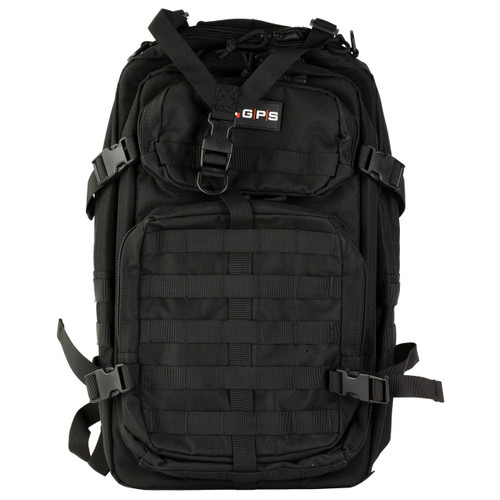Gps Tactical Bugout Computer Backpack Black
